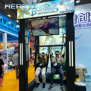 Herovr nhu cầu thị trường mạnh mẽ Nhà cung cấp đáng tin cậy VR Bungee nhảy mô phỏng trong nhà ngoài trời kim loại cho công cộng sử dụng - Product Image 1