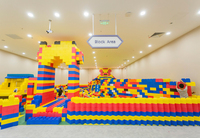 Zone d'apprentissage interactive pour enfants Dinosaur Dig Site Blocs magnétiques Espace Sable Box EPP Building Station-Intérieur Plastique Éducatif