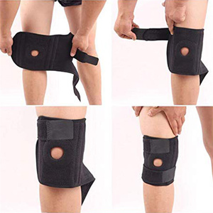 Viêm khớp đau gân hỗ trợ Brace cho nam giới phụ nữ có thể điều chỉnh nén cú đúp đầu gối - Product Image 5