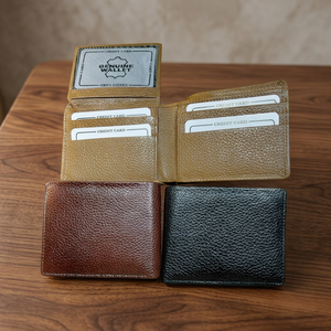 Elegant Genuine Leather <b>Mens</b> <b>Wallet</b> With Multiple <b>Card</b> Holders And Cash Compartments For Birthday Gifts And Special Occasions - Product Image 3