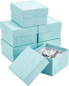 Venta al por mayor OEM personalizado joyero papel cartón reloj caja de embalaje para regalo - Product Image 1