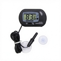 Thermomètre numérique étanche EParthub ST-3 Sonde submersible pour aquarium Reptile Tortue Réservoir