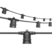 Support d'ampoule E27 E26 avec câble en cuivre 2*1.5mm² – Support de lampe pour culture et floraison des plantes, indice de protection IP66, pour éclairage LED de culture de fruits du dragon