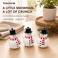 Squishy Bonhomme de Neige de Noël TONGXIN – Idéal pour les Fêtes, Cadeau Squishy, Remplissage de Chaussette, Lot en Gros à Vendre