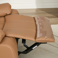 Chaise inclinable à dossier haut en cuir écologique Offre Spéciale à vendre canapé inclinable manuel simple confortable