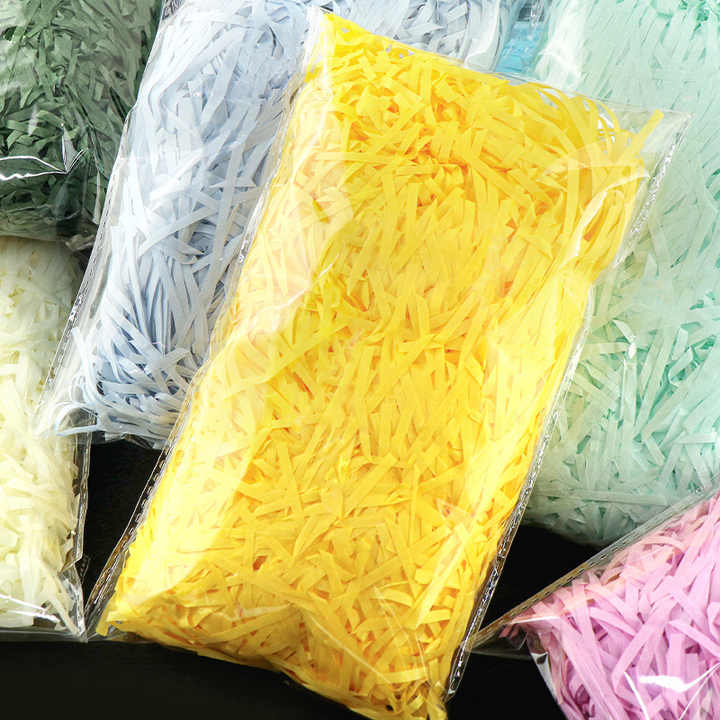 DIY Dry Eco Friendly Packing Color Crinkle Filler Shredded Cut Paper ...