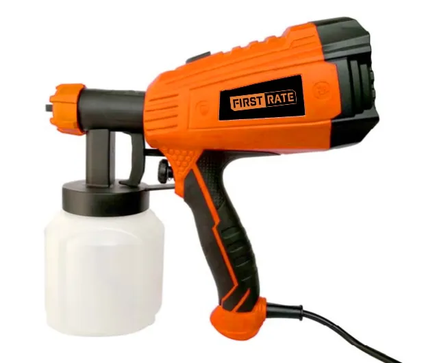 master paint power sprey gun air spray gun politiz with light cleaning kit