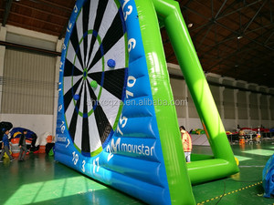 Comercial personalizado PVC inflable fútbol al aire libre juego de mesa de dardos inflable tiro al blanco fútbol deportes juegos para la venta - Product Image 6