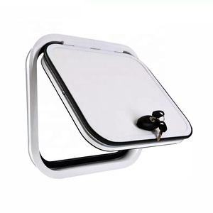 Perfil de aluminio de alta resistencia RV Puerta de equipaje caravana Camper remolque puerta de acceso con cerradura de puerta - Product Image 2