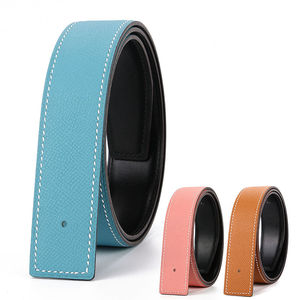 Ceinture En Cuir cukup OEM ODM sabuk pinggang kulit sapi asli pria merek mewah terkenal klasik kustom - Product Image 1