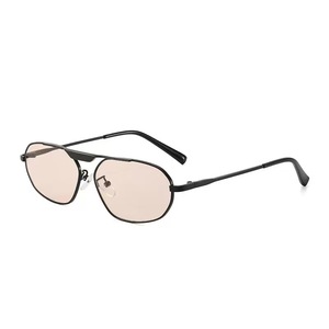 Lunettes de soleil ovales à monture complète pour femme, protection UV400, nouvelle collection 2026, style rétro européen et américain - Product Image 6