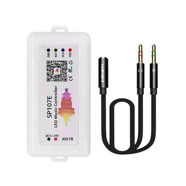 SP107E Wifi Controller LED Music Controller Full Color Pixel IC Controllers by Smart Phone APP for WS2812B WS2811 LED Strip