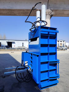 פסולת נייר גרוטאות קרטון יכול להתערבל מכונת לחץ בלר מחיר מכונת דחיסה פלסטיק אלומיניום יכול דחיסה - Product Image 5