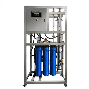 Purificador de agua industrial Equipo de agua 500 LPH RO Planta para agua potable