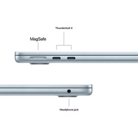 MacBook Air 13 pouces M4 d'Apple, 16/24 Go de RAM, 256/512 Go de SSD (ProRes Accéléré), Conception graphique, Création IA, Fonctionnement fluide