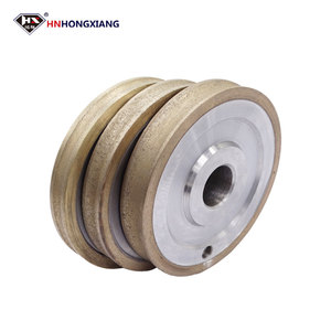 Meule diamantée en PE à bord rond <span class=keywords><strong>de</strong></span> haute qualité, meule diamantée pour le polissage des bords <span class=keywords><strong>de</strong></span> verre, meule diamantée pour machine à chanfreiner le verre - Product Image 4