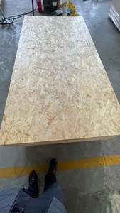 <span class=keywords><strong>Tablero</strong></span> de partículas <span class=keywords><strong>blanco</strong></span> de melamina impermeable 16MM 18mm superficie acabada número de modelo <span class=keywords><strong>OSB</strong></span> hecho madera Álamo arroz cáscara muebles uso - Product Image 5