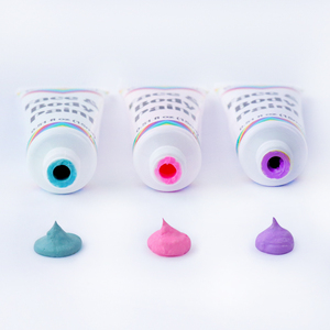 Gp nhãn Tùy chỉnh chống cọ xát lâu dài kim loại <span class=keywords><strong>Eyeshadow</strong></span> Kem phosphor UV cơ thể chất lỏng mặt mỹ phẩm trang điểm hóa học - Product Image 2