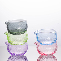 Nouveau bol à matcha de style japonais en verre borosilicate de haute qualité, outils pour la cérémonie du matcha, bol Chawan avec bec verseur