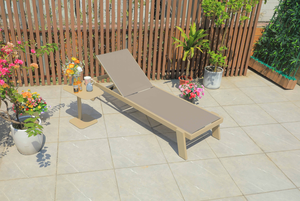 Chaise longue <span class=keywords><strong>de</strong></span> <span class=keywords><strong>jardin</strong></span> pliable pour l'extérieur, piscine, séjour en plein air, hôtel, plage, double couche, chaise longue pour la sieste - Product Image 3