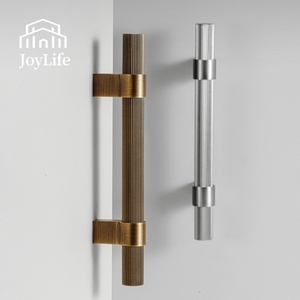 Maniglie in Ottone Massiccio con Finitura Nichel Spazzolato o Bronzo Antico - Stile Francese Americano <span class=keywords><strong>per</strong></span> <span class=keywords><strong>Mobili</strong></span>, Armadi e Cucine - Product Image 1