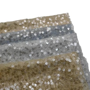 Tela de gasa de encaje con cuentas de tul Para Boda nupcial de lujo, cuentas bordadas con lentejuelas de cristal, patrón geométrico tradicional - Product Image 1