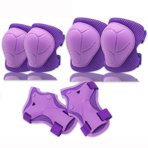 Ensemble d'équipement de protection pour casque de patinage, genouillères, coudières, protège-mains, pour enfants, adultes, cyclisme, escalade, 6 pièces - Product Image 3