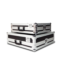 Rack en bois 19 pouces 6U DJ Road Case avec espace de mixage supérieur