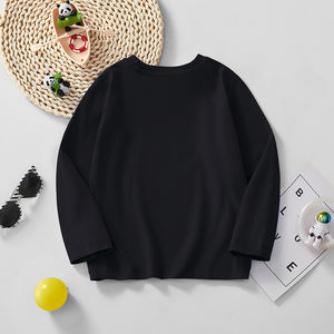 เสื้อยืดแขนยาวผ้าฝ้ายสำหรับเด็กผู้ชายเสื้อโปโลแขนยาวพิมพ์ลายการ์ตูนสำหรับฤดูใบไม้ผลิฤดูใบไม้ร่วง - Product Image 2