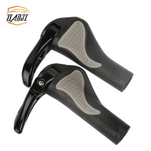 Poignées de guidon de vélo ergonomiques en caoutchouc en forme de <span class=keywords><strong>corne</strong></span> - Product Image 4