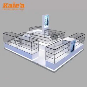 Wholesale cell phone display counter showcase display cabinet for mobile accessories