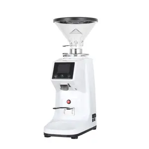Automatische Industriële Conische Burr Platte Professionele Espresso Commerciële Elektrische Koffiemolen Machine Koffiebonen Molens