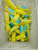 Sac de lavage pour chaussures en maille, réutilisable, écologique et confortable, avec fermeture éclair invisible, pour baskets, lavage en machine en profondeur, modèle Eleven Yellow
