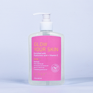 Etiqueta privada Gel de bronceado brillante Crema de bronceado intensivo de bronceado oscuro Gel de autobronceado orgánico para interiores - Product Image 2