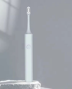 Brosse à dents électrique à poils doux pour adultes, brosse à dents sonique rechargeable par USB à 5 vitesses avec tige en métal - Product Image 6