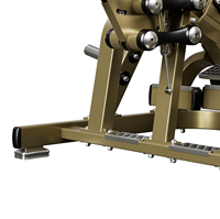Máquina de remo sentado comercial para fitness, equipo de gimnasio con placas de peso para remo