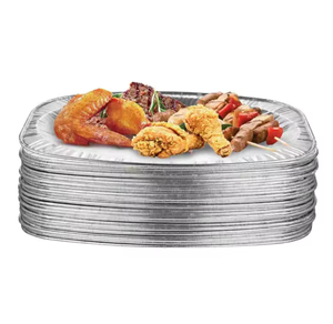Tùy chỉnh lớn 1300ml dùng một lần <span class=keywords><strong>Aluminum</strong></span> <span class=keywords><strong>foil</strong></span> Oven <span class=keywords><strong>container</strong></span> s42625a Elip cá món ăn cấp thực phẩm nhiệt độ cao - Product Image 1