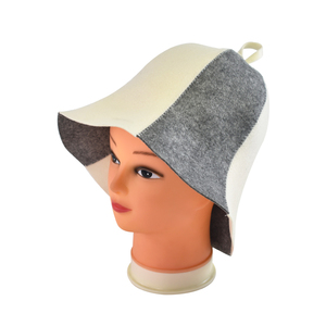 Gorro de sauna ruso con suministro de bucle colgante para sala de vapor seco y caliente, gorro de sauna de fieltro para Baño - Product Image 3