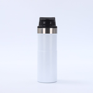 Nouveau gobelet à double paroi de 16 oz à <span class=keywords><strong>action</strong></span> de déclenchement <span class=keywords><strong>bouteille</strong></span> d'eau portable Design classique fiole à vide <span class=keywords><strong>Thermos</strong></span> pour boissons chaudes et froides - Product Image 6