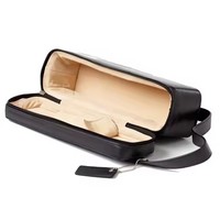 Fourre-tout de bouteille de vin portable en cuir PU de haute qualité refroidisseur de whisky élégant avec boîte-cadeau