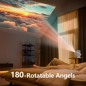 Proyector Portátil Inteligente 4K Android, WiFi 6 y Bluetooth 5.0, Compatible con Full 1080p, Proyector de Cine en Casa con Sistema de Video - Product Image 6