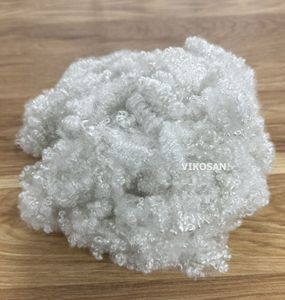 Fibra siliconada hueca y conjugada de poliéster reciclado 7D HCS resistente a la intemperie para cojines de exterior de proveedor vietnamita - Product Image 1