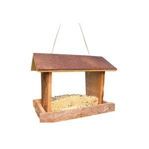 Chine usine écologique bois mangeoires à oiseaux trésors de jardin avec prix de gros asphalte bitume toit meilleure vente bols à oiseaux - Product Image 3