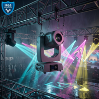 GBR-XP800 800W IP65 Outdoor Moving Head Light Framing LED Profilscheinwerfer Bühnenlicht 5-50° Abstrahlwinkel 3-Facetten-Prisma DMX512