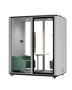 โครงเหล็กฉนวนกัน<span class=keywords><strong>เสียง</strong></span>แบบคลิกเดียวสำหรับอาคารสำนักงานห้องประชุมห้องประชุมเก็บเสียงได้ประสิทธิภาพสูงดีไซน์ทันสมัย - Product Image 1