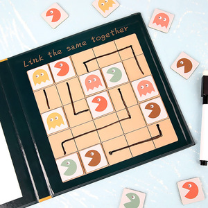 Gioco del Labirinto 3D in Legno per Bambini, Libro Pieghevole, Giocattolo Educativo per l'Allenamento del Pensiero Logico - Product Image 5