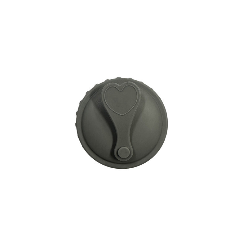 Bouton d'amour gris