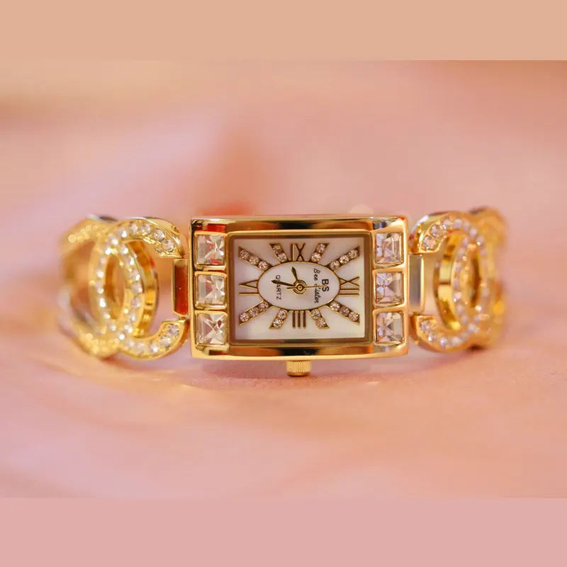 Women Luxury Brand Watch 2019 Rose Gold Ladies Wrist Watch Quartz Stainless Steel Female Clock Waterproof Watch Women For Girl