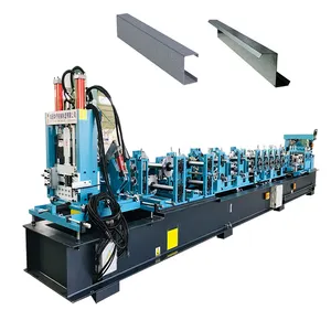 Full Automatic CZ Purlin Roll Forming Machine Quick Change Model CZ80/120-300 one-click Replacement Purlin making Machine