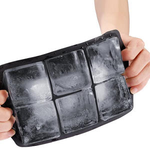 Grand moule à glaçons en silicone de qualité alimentaire Moule à glaçons réutilisable pour le bricolage Plateau de fabrication de glaçons en silicone de qualité alimentaire pour whisky - Product Image 6